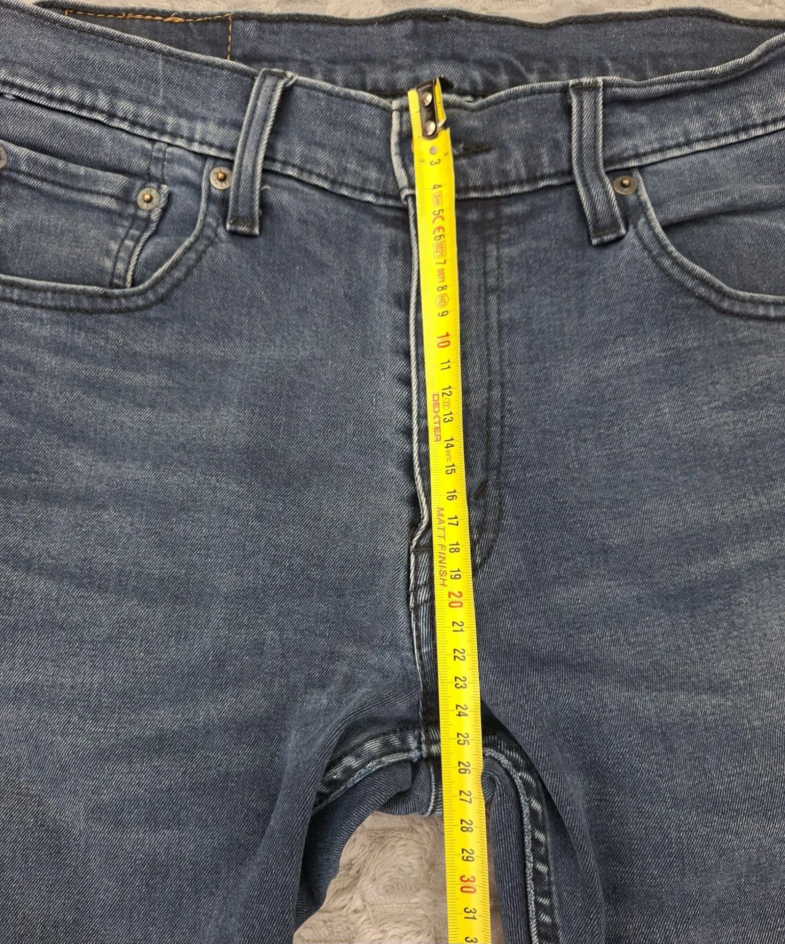 Levi's 512 Slim Taper Jeans Blue Modern Y2K 2010s – photo 10